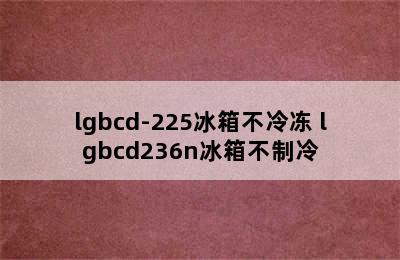 lgbcd-225冰箱不冷冻 lgbcd236n冰箱不制冷